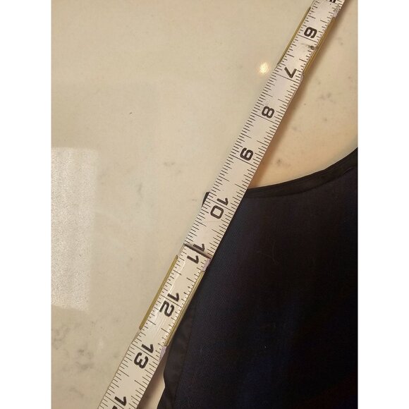 Mens suit Vest three button Size Medium Navy Blue - Picture 4 of 5